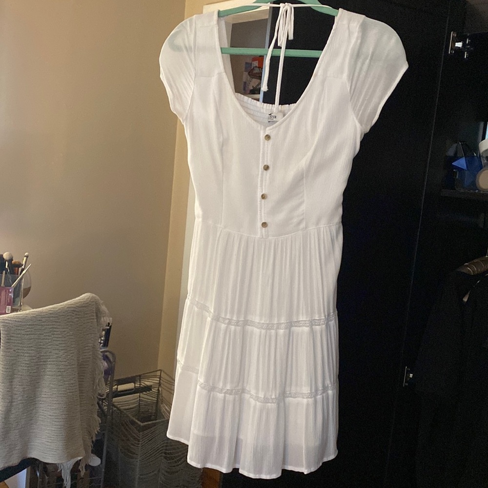 White Hollister dress